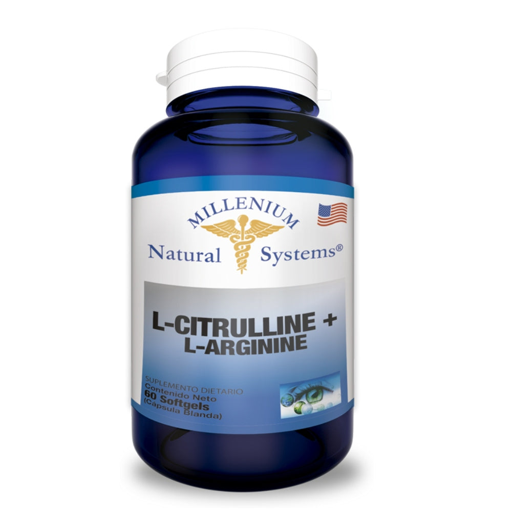 L-CITRULINA + L-ARGININA - 60 SOFTGELS