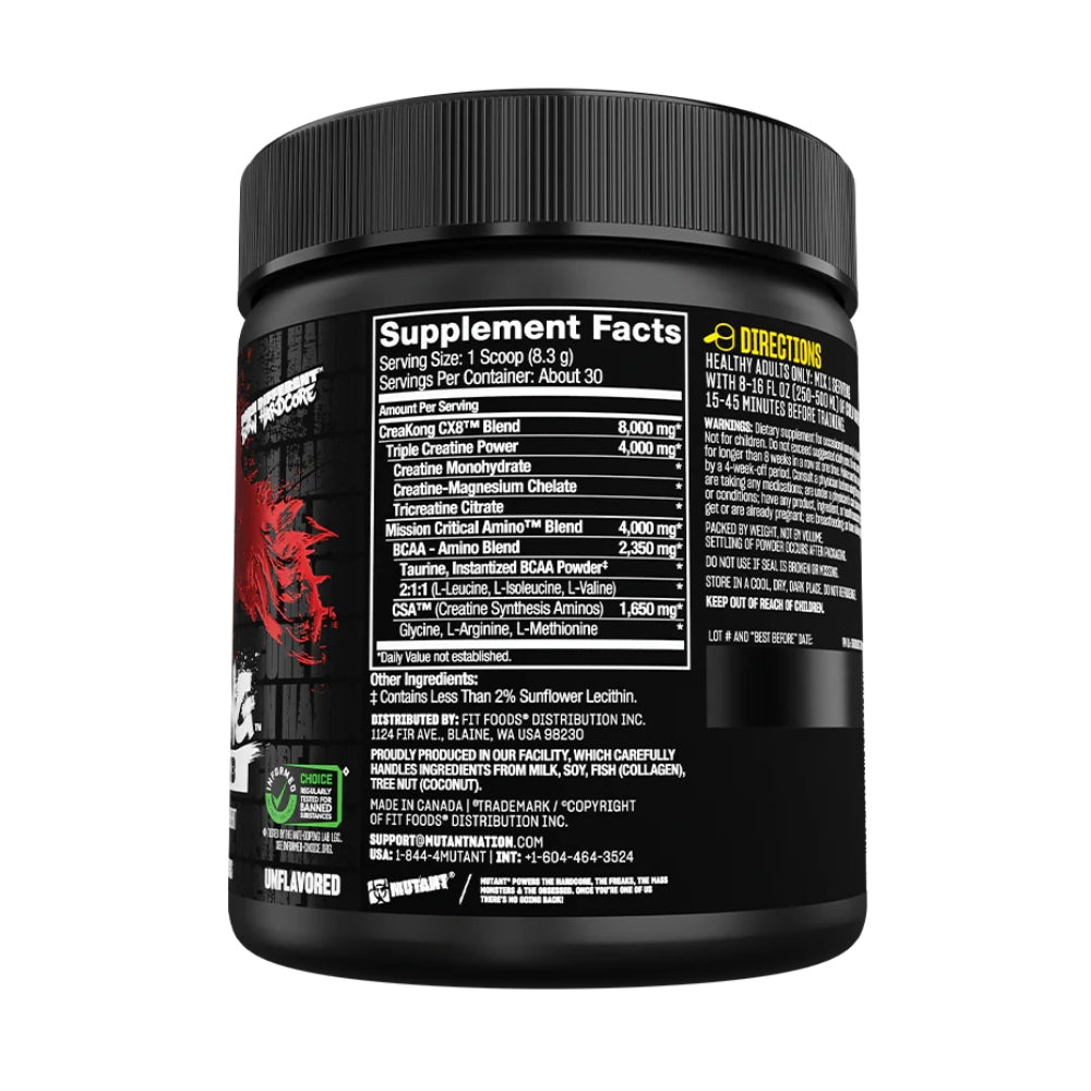 CREAKONG CX8 - 3 TIPOS DE CREATINA