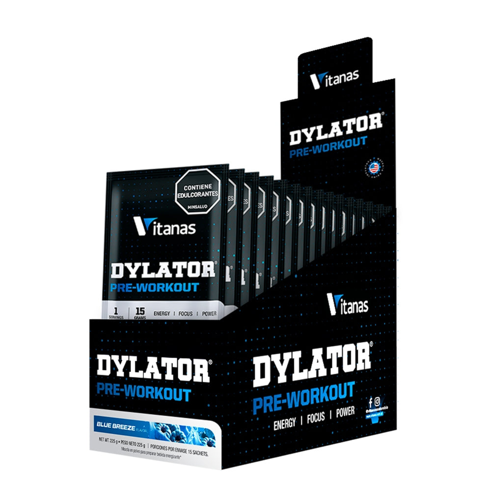 DYLATOR PRE-WORKOUT / 15 SACHETS