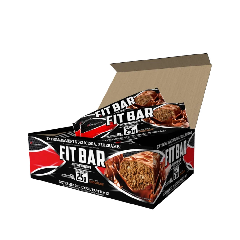 BARRAS DE PROTEINA FITBAR /60G- UNIDAD