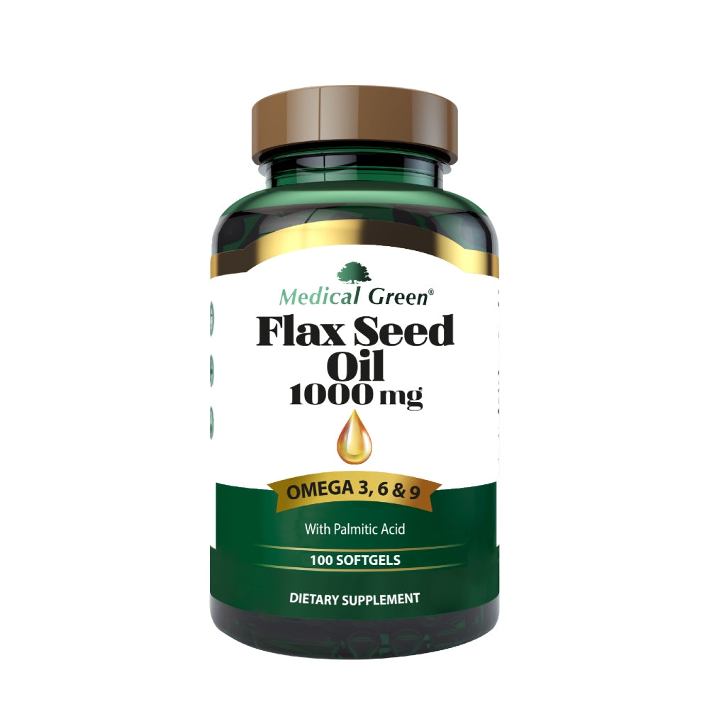 FLAX SEED OIL 1000 MG - OMEGA 3 , 6, 9