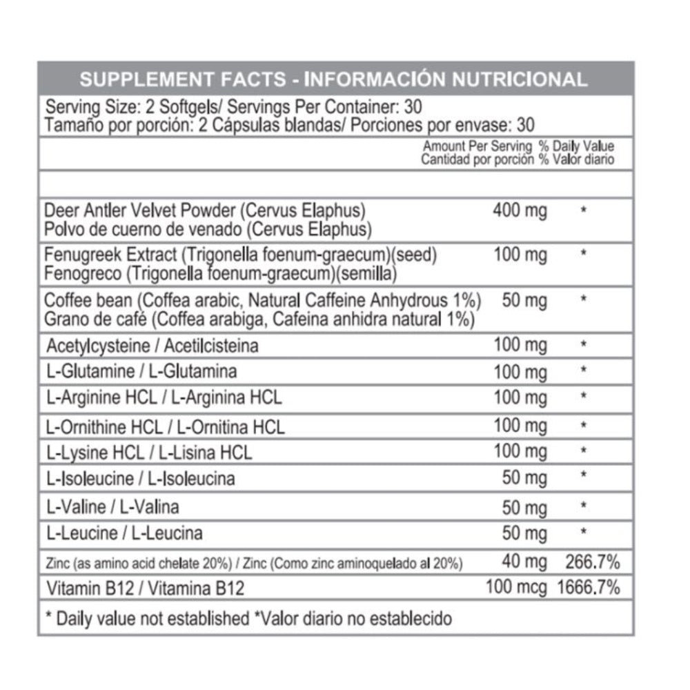 HGH ADVANCE 60 SOFTGELS