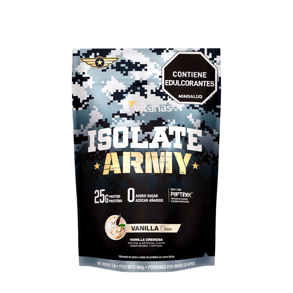 ISOLATE ARMY 2LB - PROTEINA AISLADA CON COLÁGENO