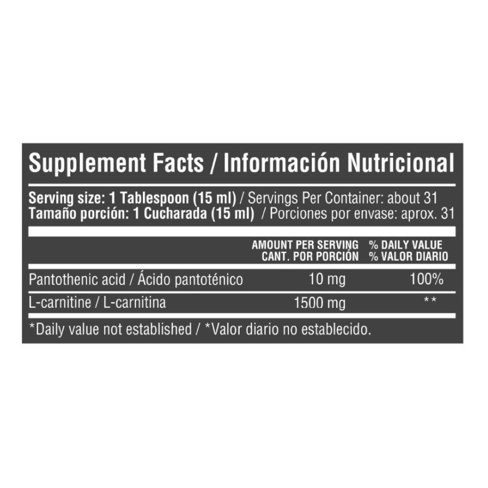 valor l carnitina L-Carnitina (120caps) L-CARNITINE 500mg 60ea
