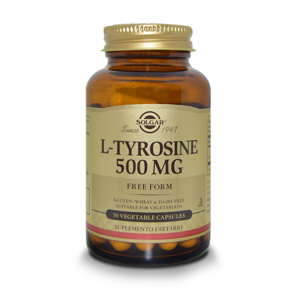 L-TYROSINE 500 MG - 100 CÁPSULAS VEGETALES