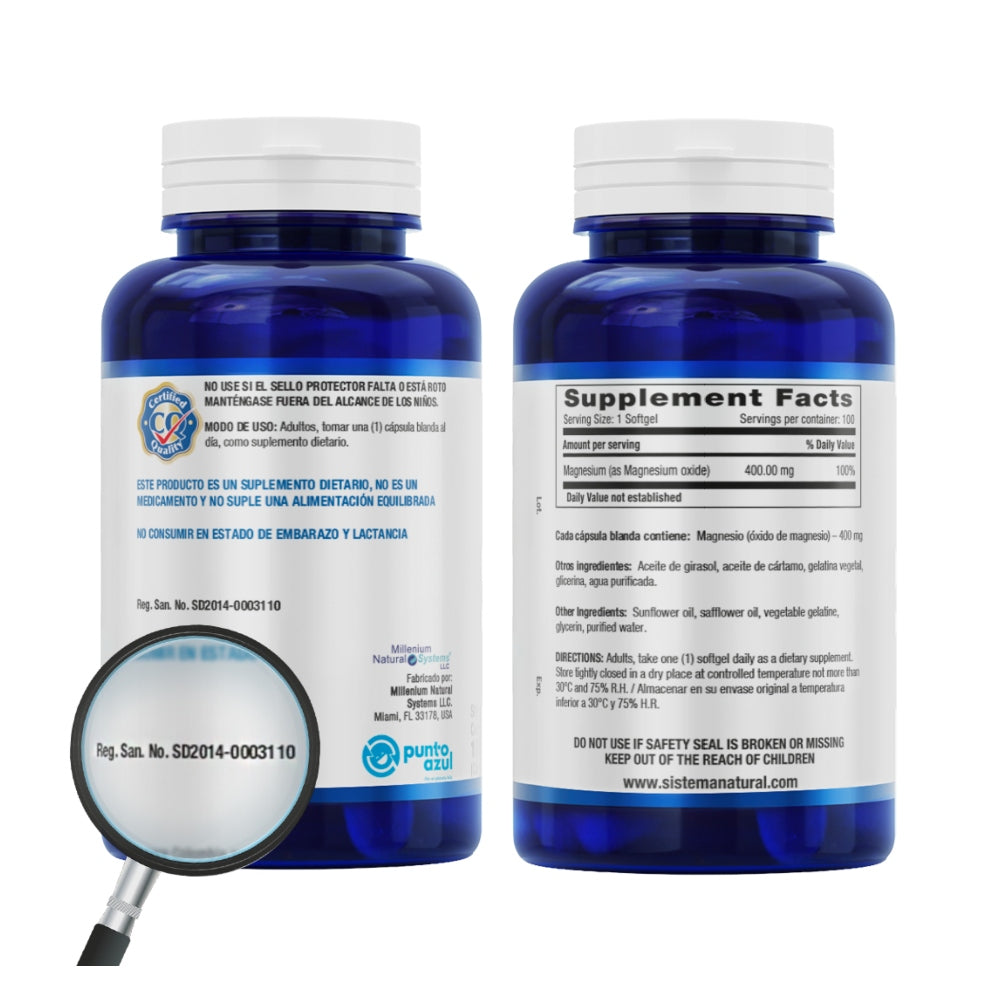 MAGNESIUM 400 MG