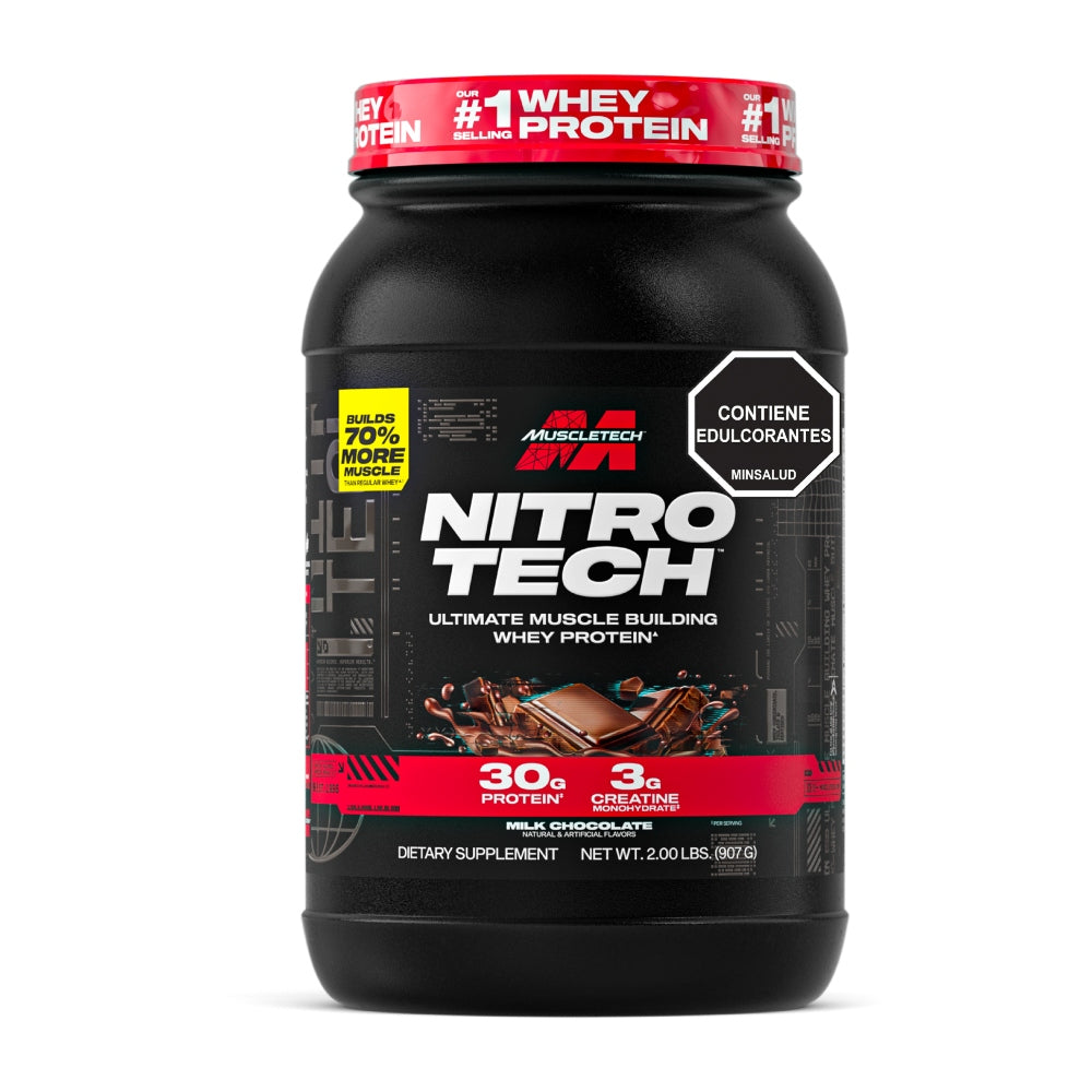 NITRO TECH 2 LB - PROTEINA CON CREATINA