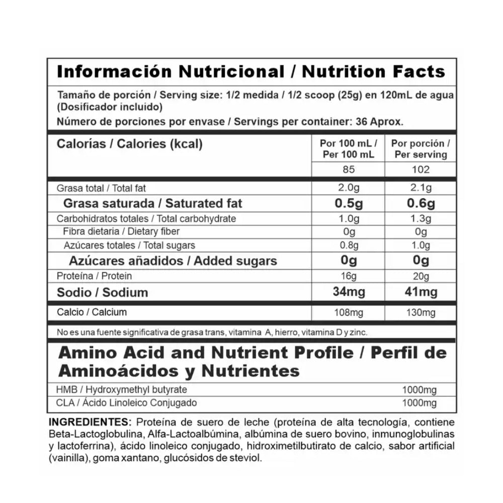 PROTEINA AISLADA - ISO CLEAN /2 LBS