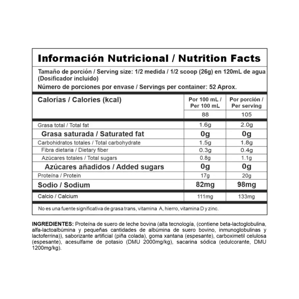 BIPRO CLASSIC /3LBS - PIÑA COLADA