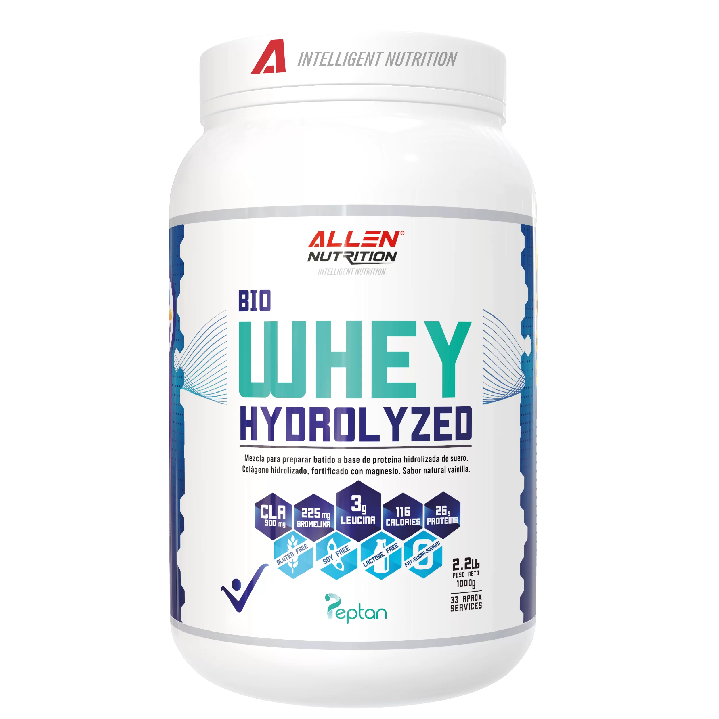BIO WHEY HYDROLYZED /2LB