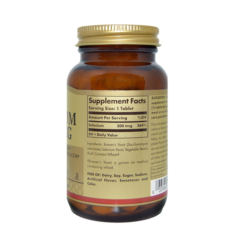 SELENIUM 200 MCG - 100 TABLETAS