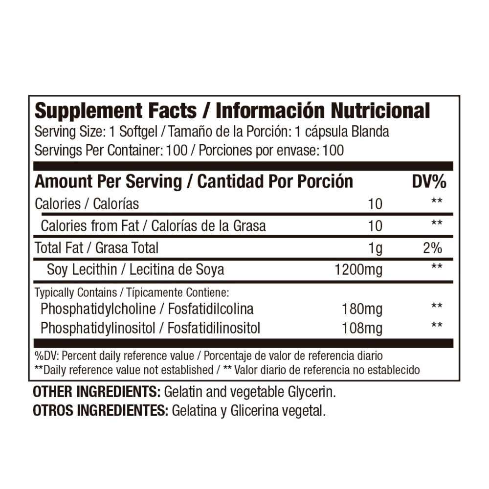 SOYA LECITHINE 1200 MG