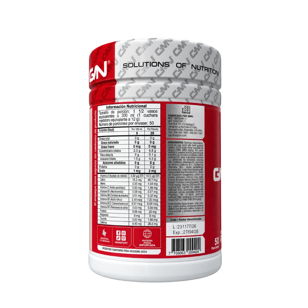 SUPREME 50 SERV. - BEBIDA ENERGIZANTE
