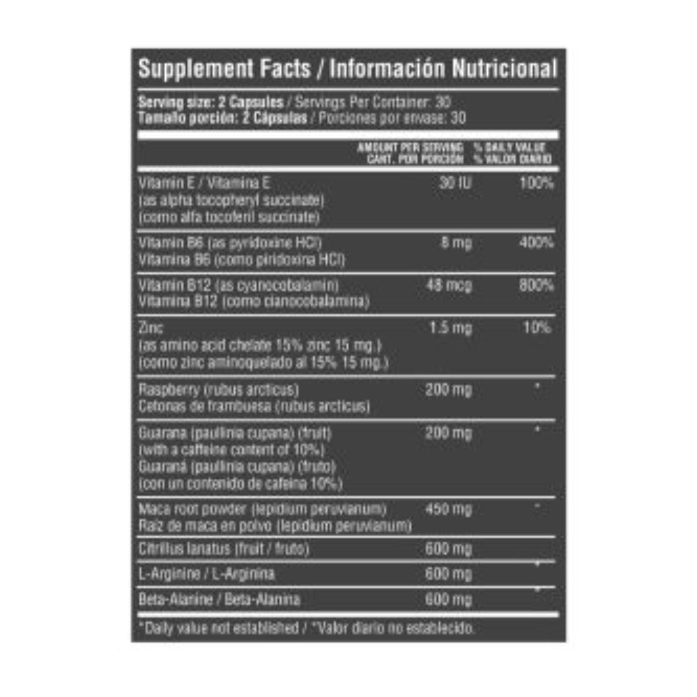 TEST HD /60 CAPSULAS