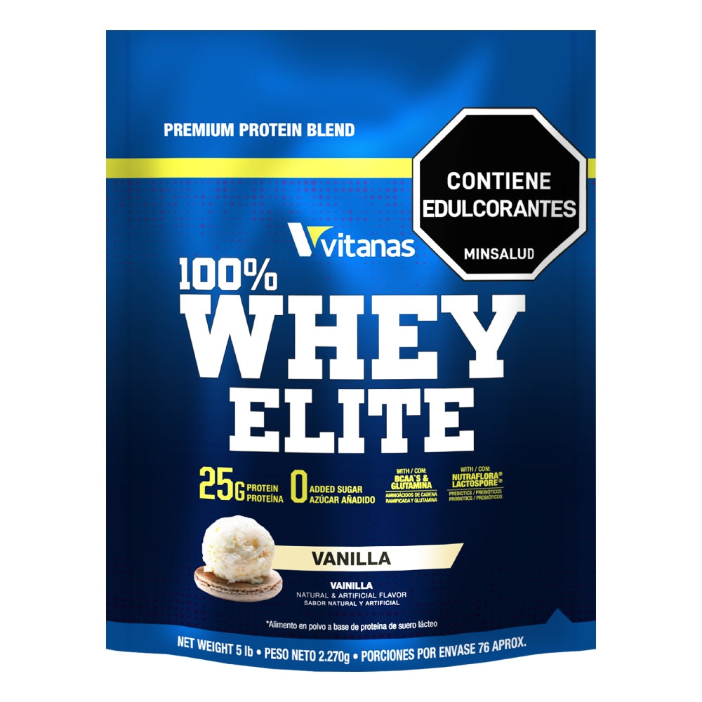 100% PROTEÍNA WHEY - WHEY ELITE /5 LB