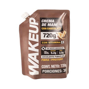 CREMA DE MANI CHOCOLATE 720G - WAKEUP