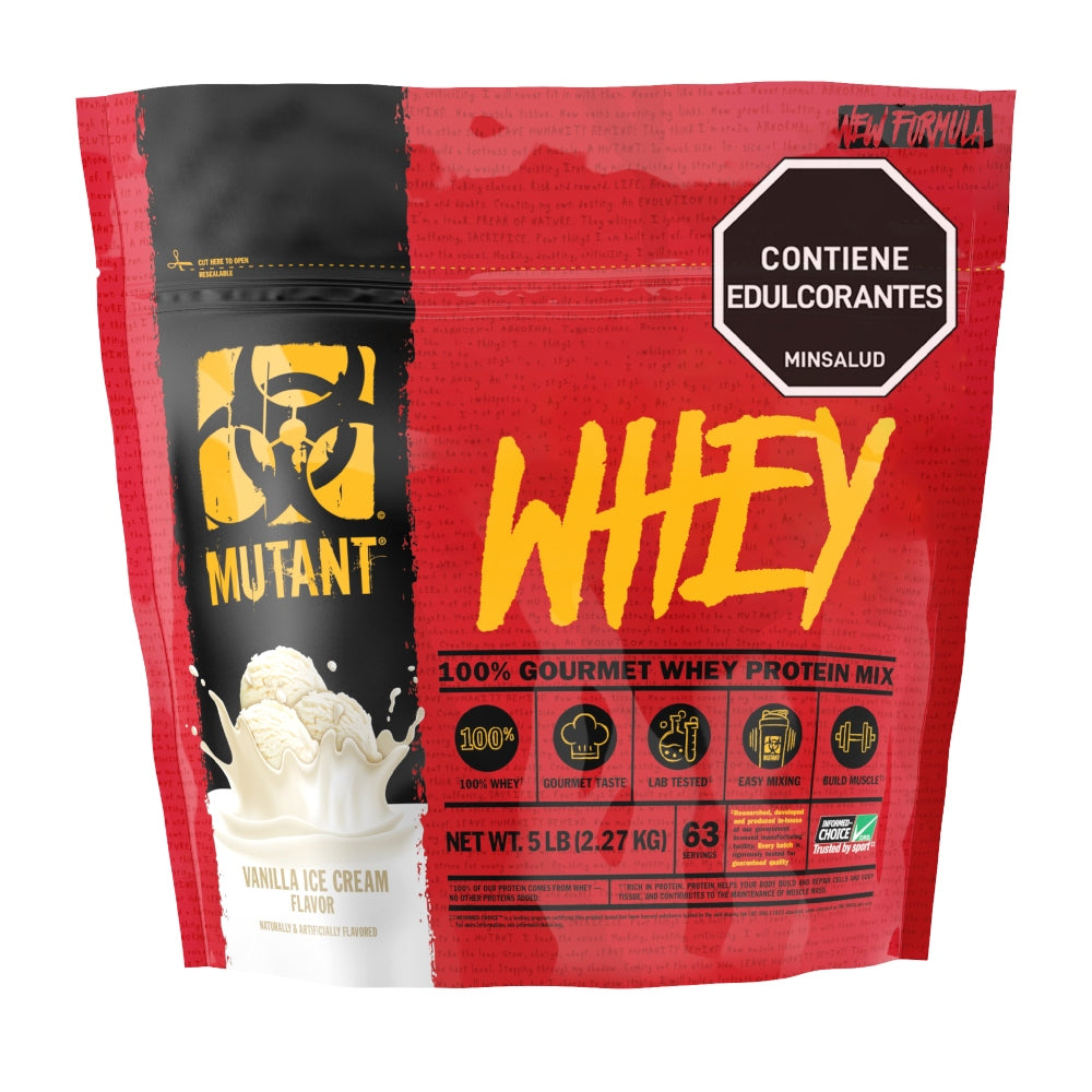 MUTANT WHEY 5 LB - PROTEÍNA WHEY