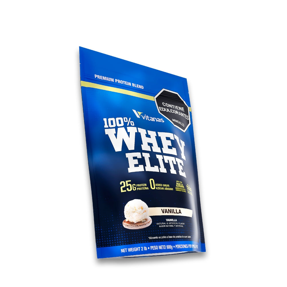 100% WHEY ELITE 2 LB - PROTEINA WHEY