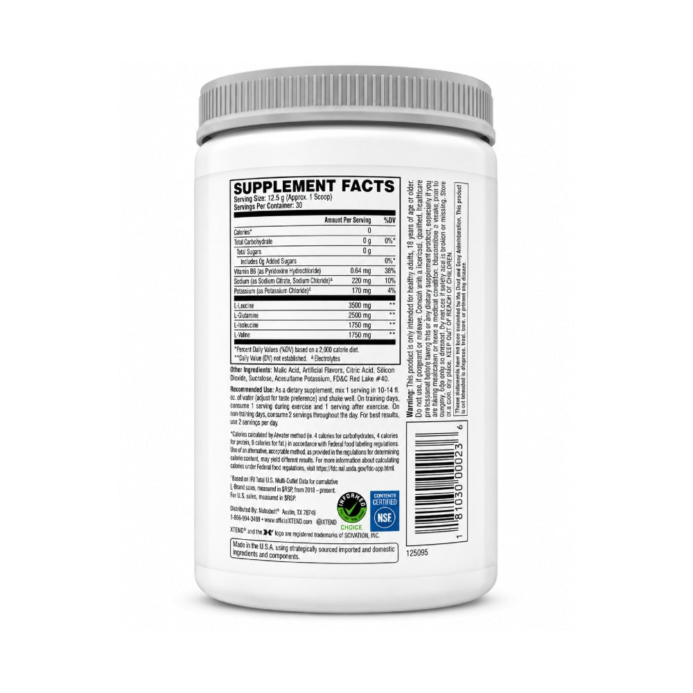 XTEND ORIGINAL - 30 SERVICIOS - AMINOACIDOS BCAA