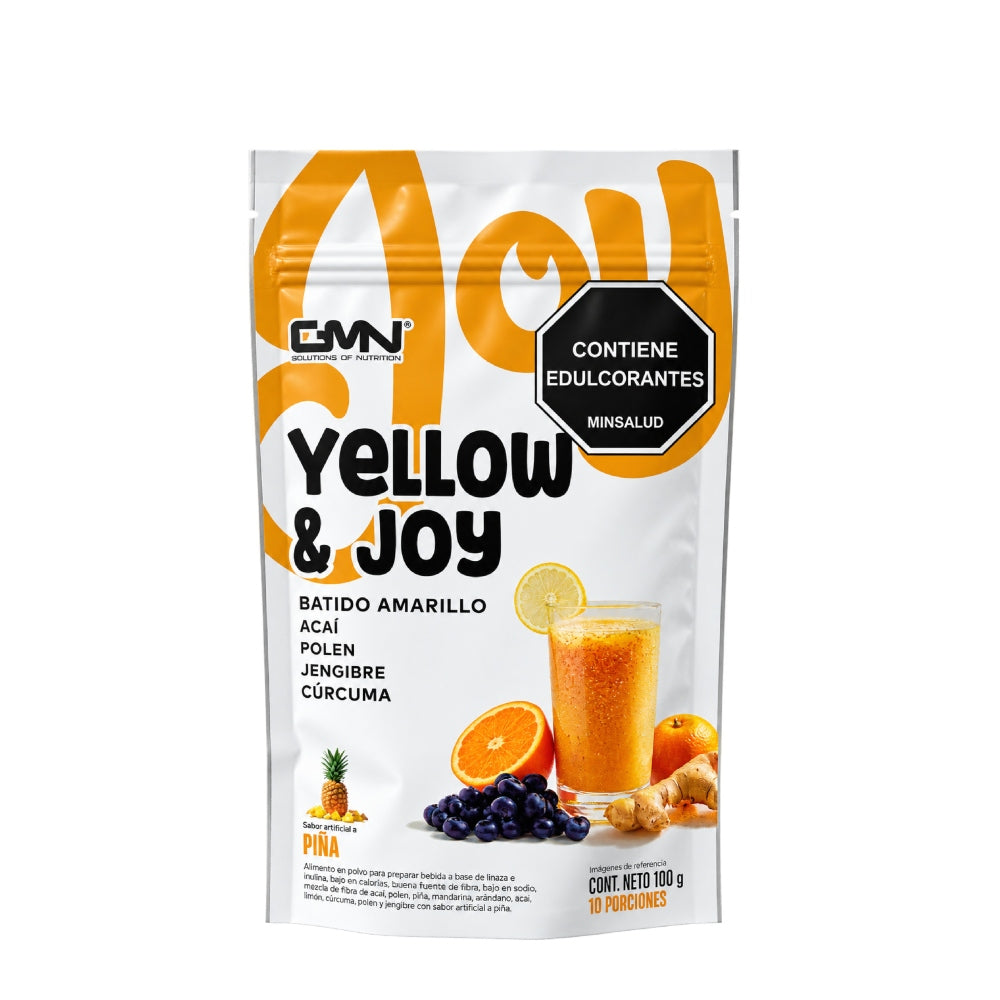 YELLOW & JOY - 10 PORCIONES - BATIDO AMARILLO