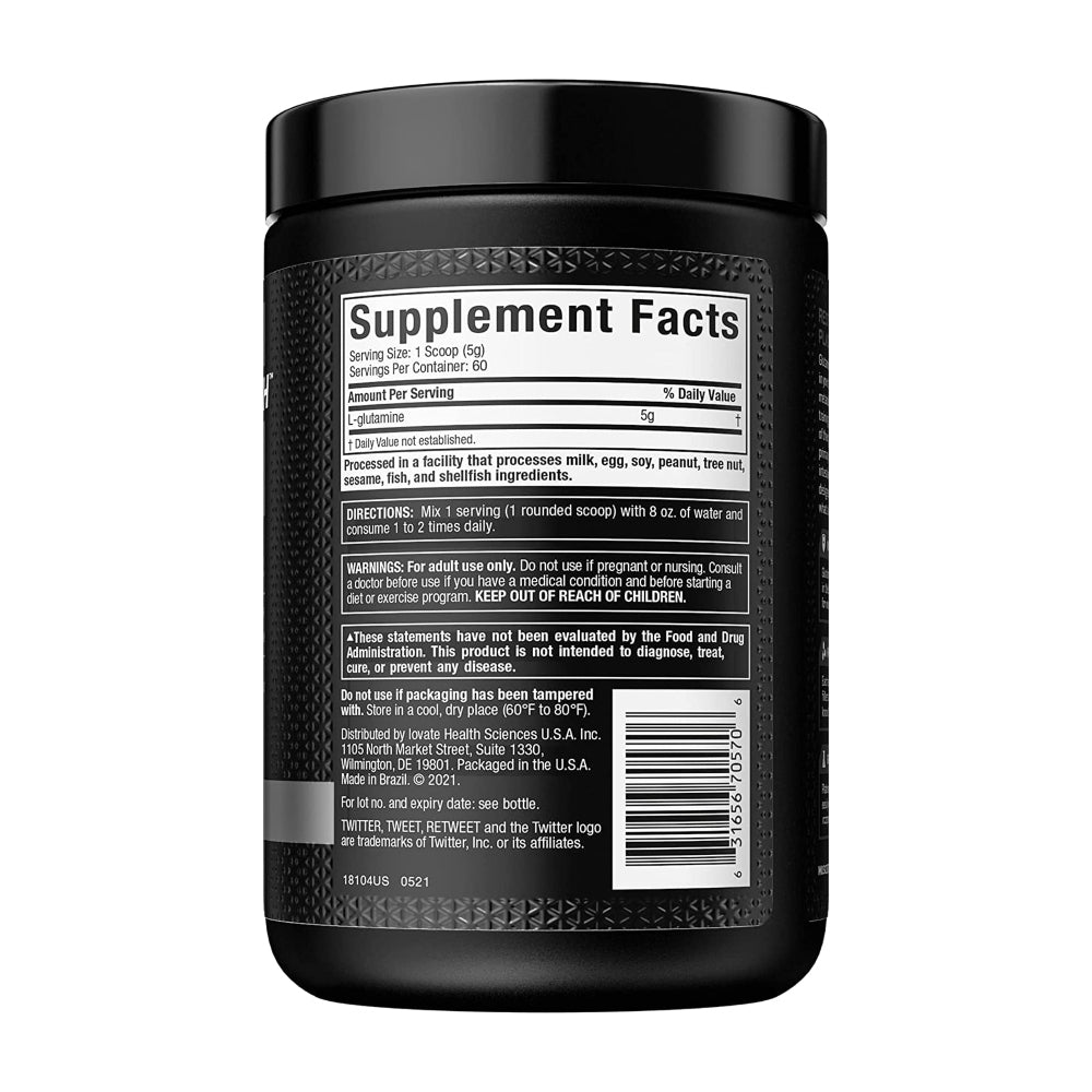 SUPLEMENTO DE GLUTAMINA PLATINUM  GLUTAMINE